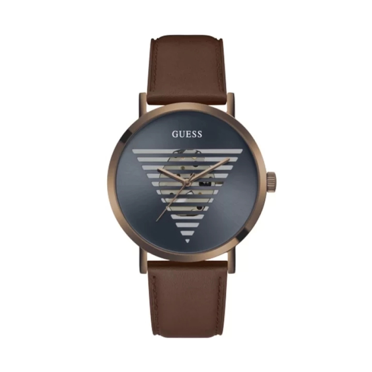 MONTRE GUESS HOMME SIMPLE CUIR